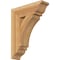 Ekena Millwork Thorton Traditional Rough Sawn Bracket, Western Red Cedar, 4"W x 14"D x 18"H BKT04X14X18THR01RWR - alternate 1
